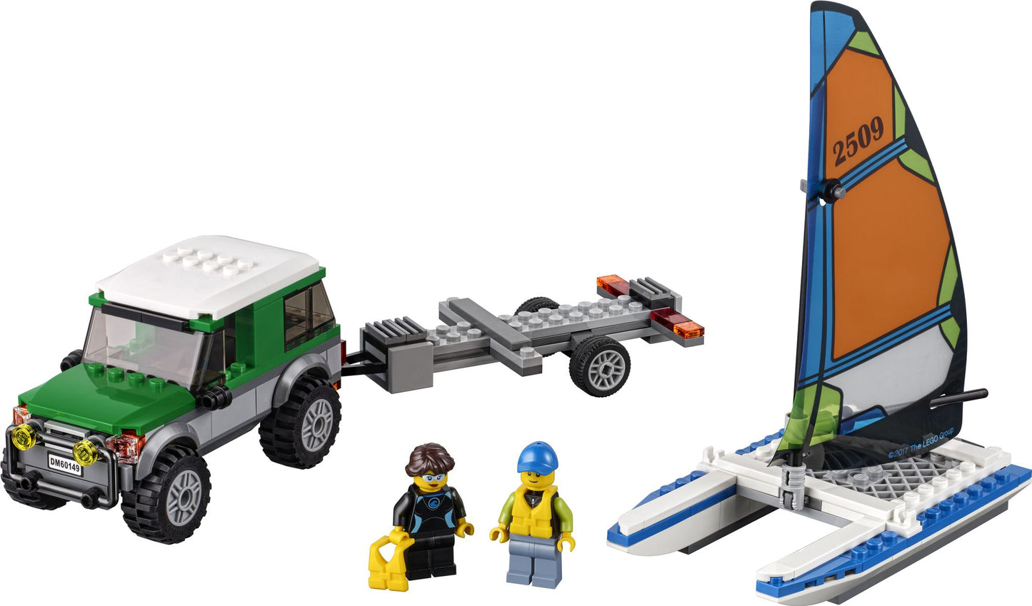 60149 LEGO City 4x4 with Catamaran