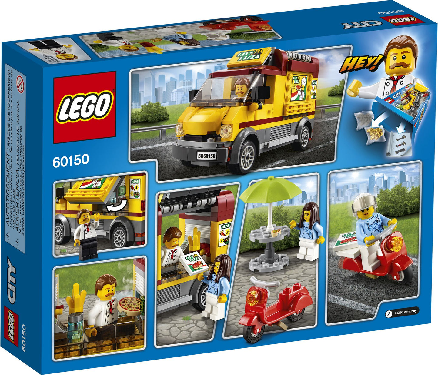 60150 LEGO City Pizza Van