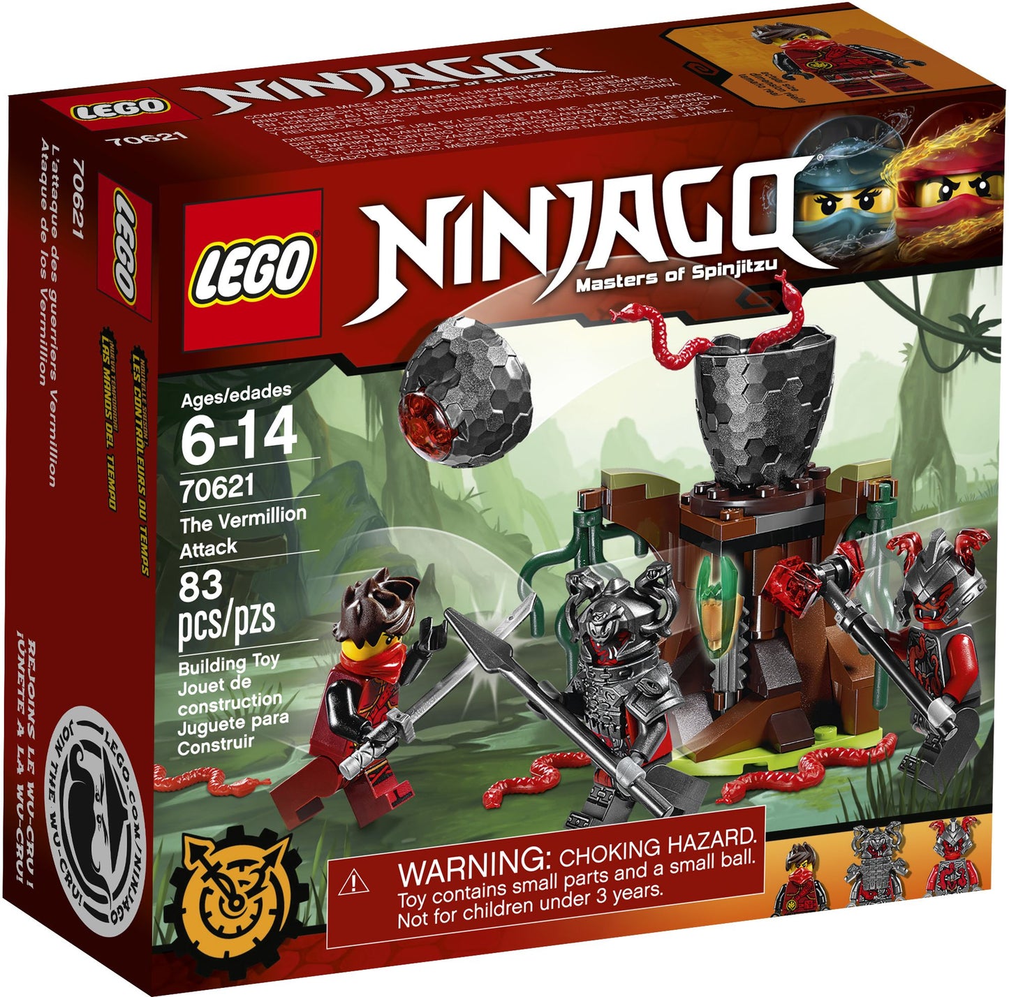 70621 LEGO Ninjago The Vermillion Attack