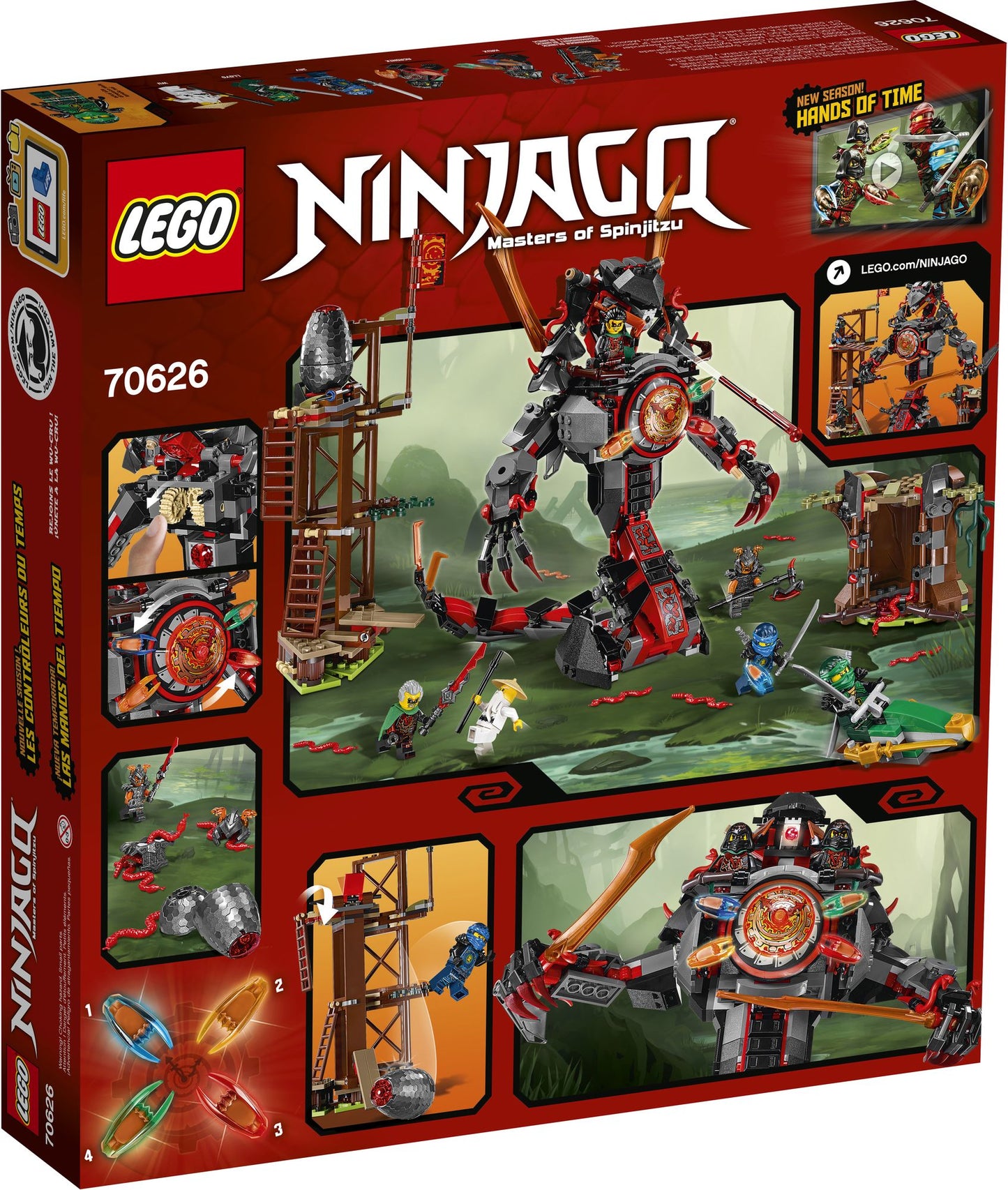 70626 LEGO Ninjago Dawn of Iron Doom