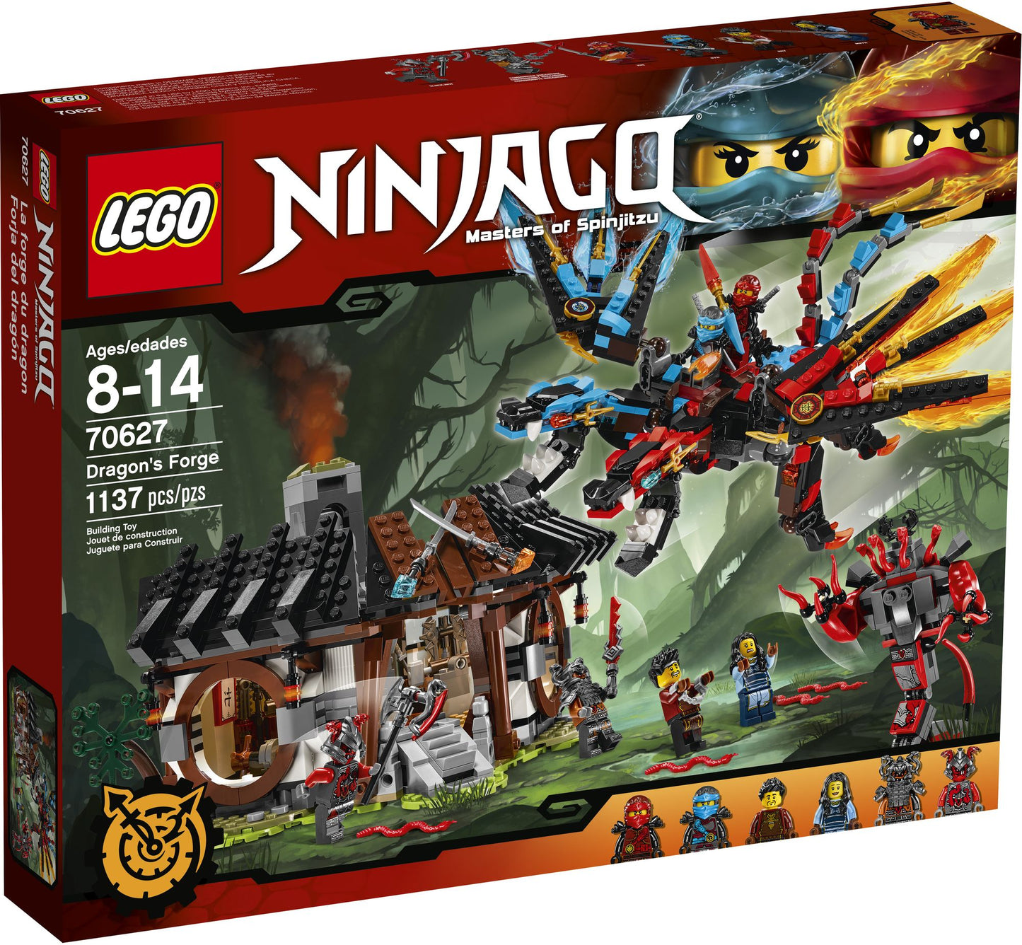 70627 LEGO Ninjago Dragon's Forge
