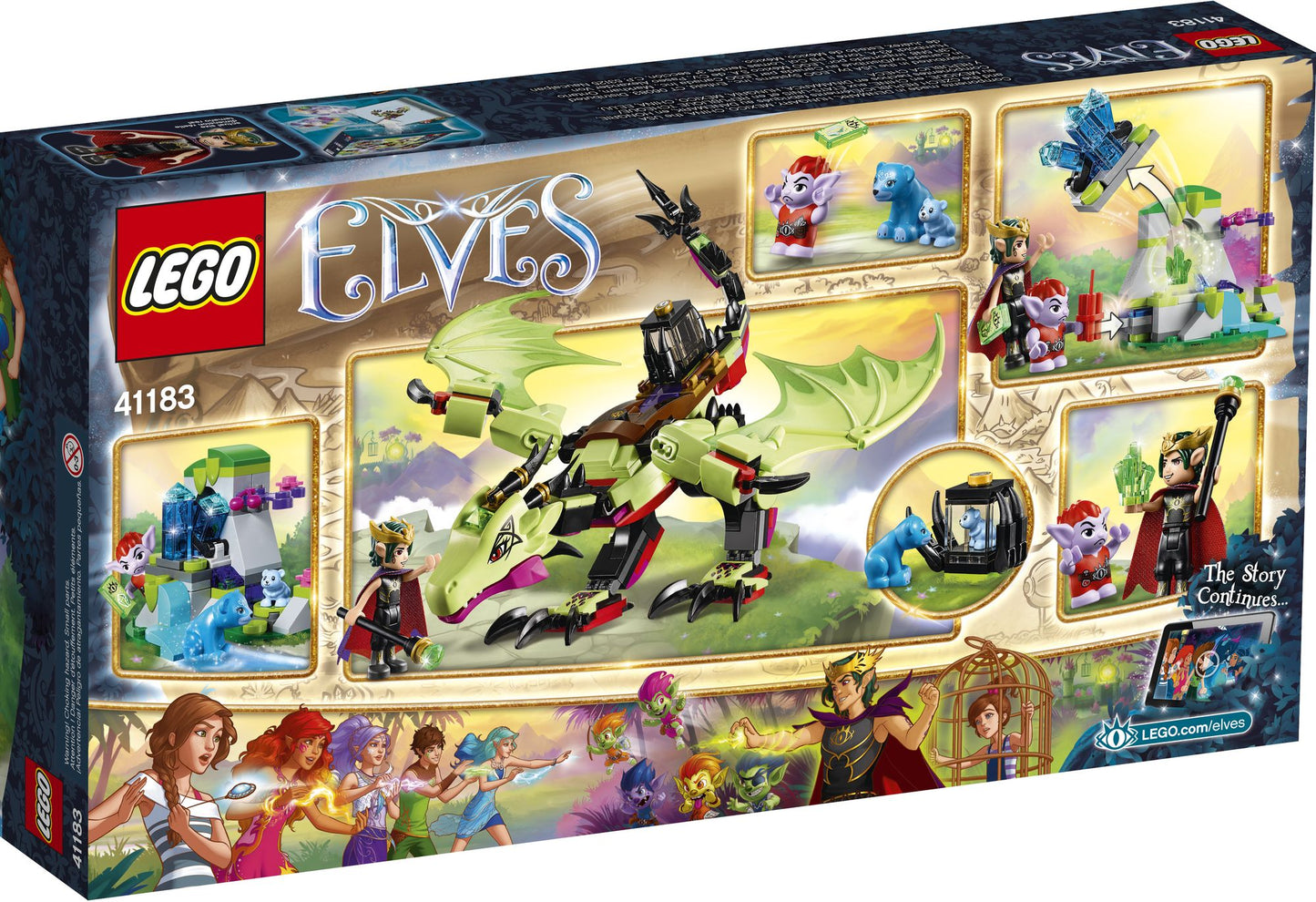 41183 LEGO Elves The Goblin King's Evil Dragon