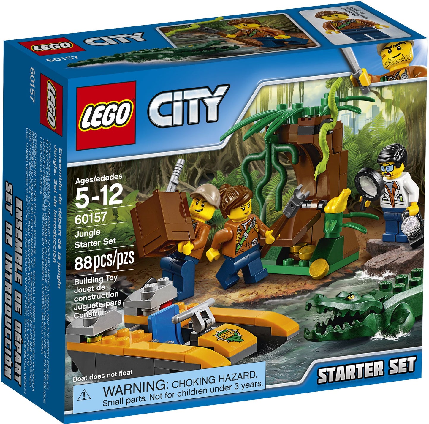 LEGO City 60157 Jungle Explorers Starter Set