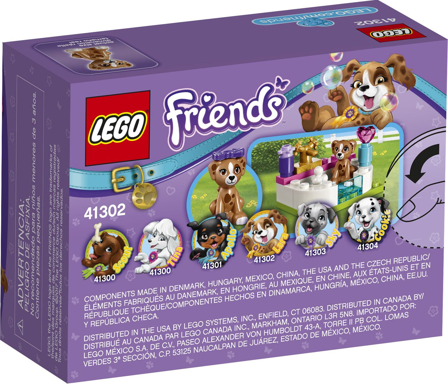 41302 LEGO Friends Puppy Pampering