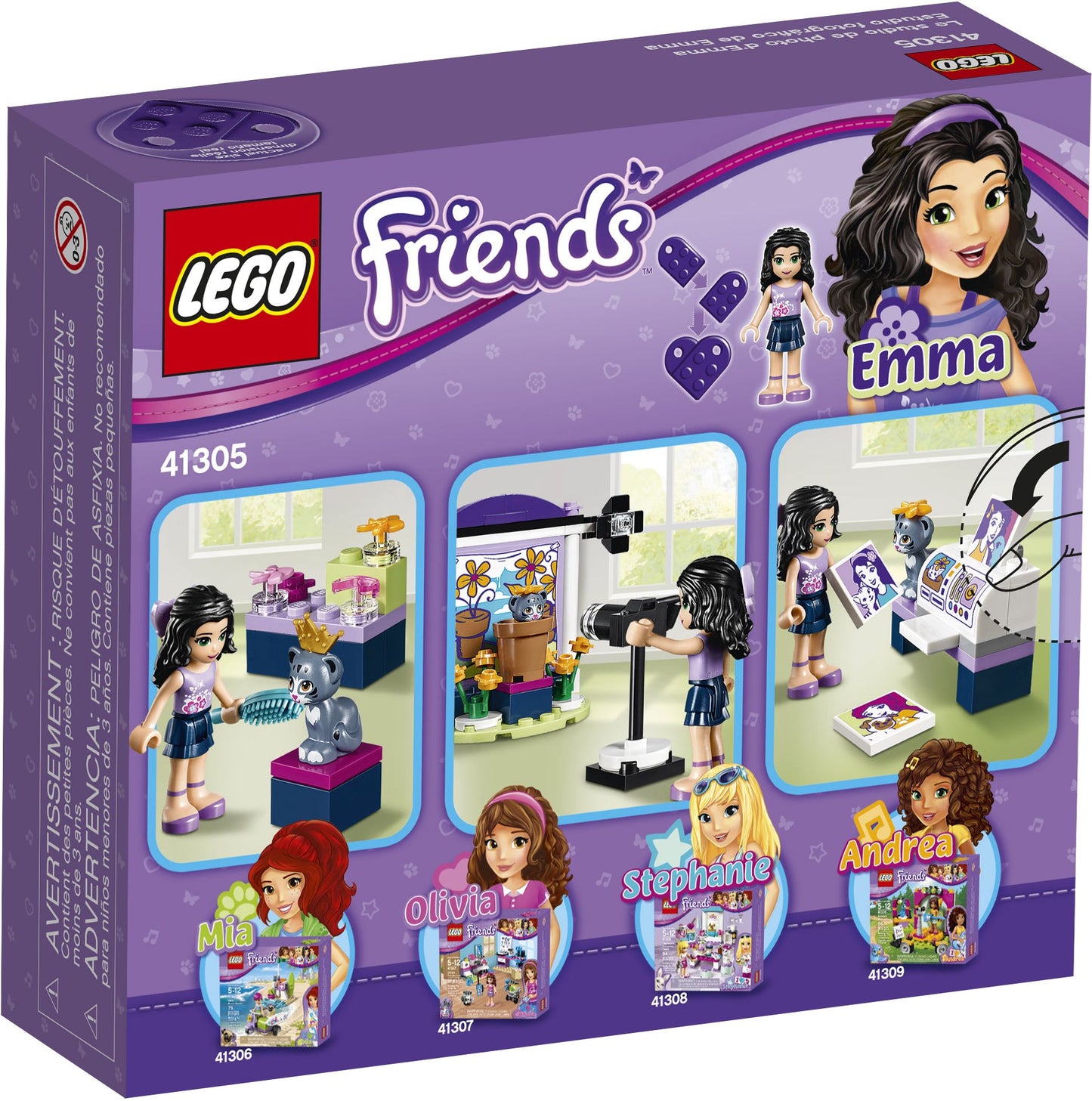 41305 LEGO Friends Emma's Photo Studio