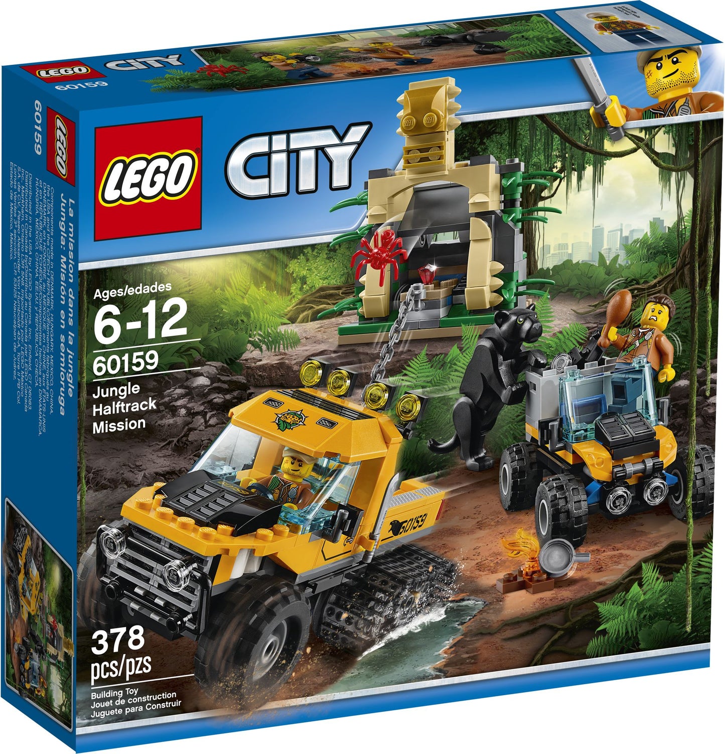 LEGO City 60159 Jungle Explorers Halftrack Mission