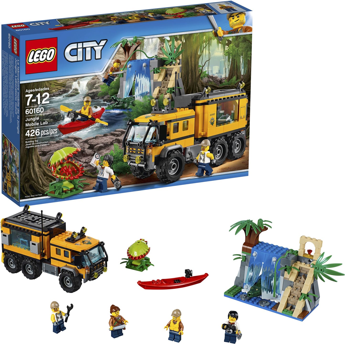 LEGO City 60160 Jungle Explorers Mobile Lab