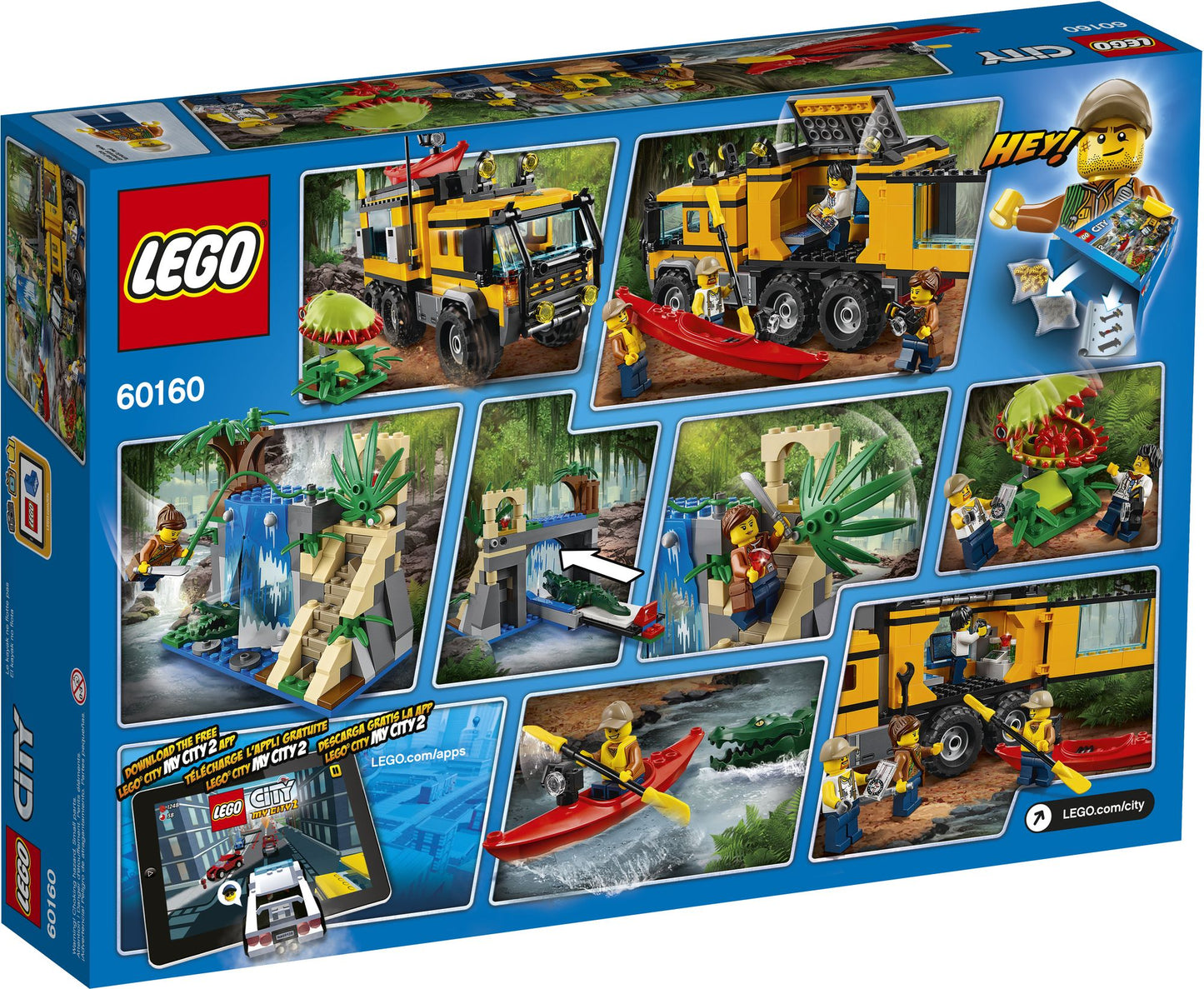 LEGO City 60160 Jungle Explorers Mobile Lab