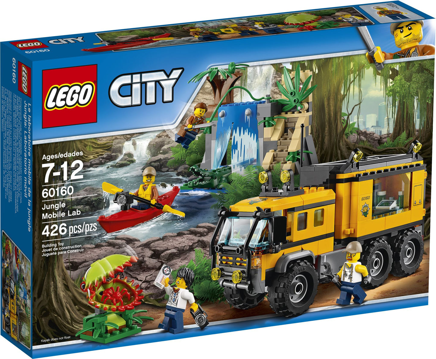 LEGO City 60160 Jungle Explorers Mobile Lab