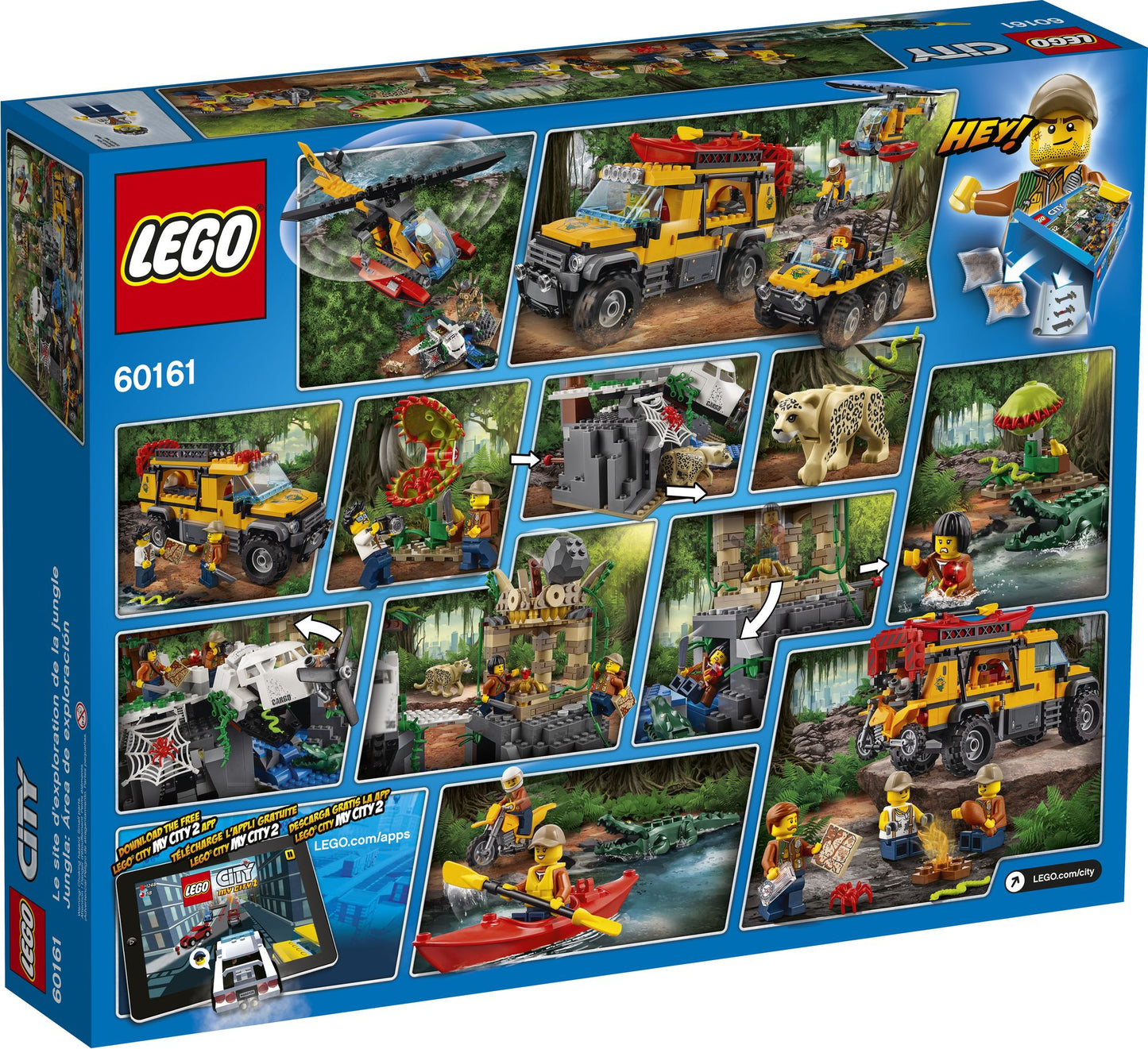 LEGO City 60161 Jungle Explorers Exploration Site