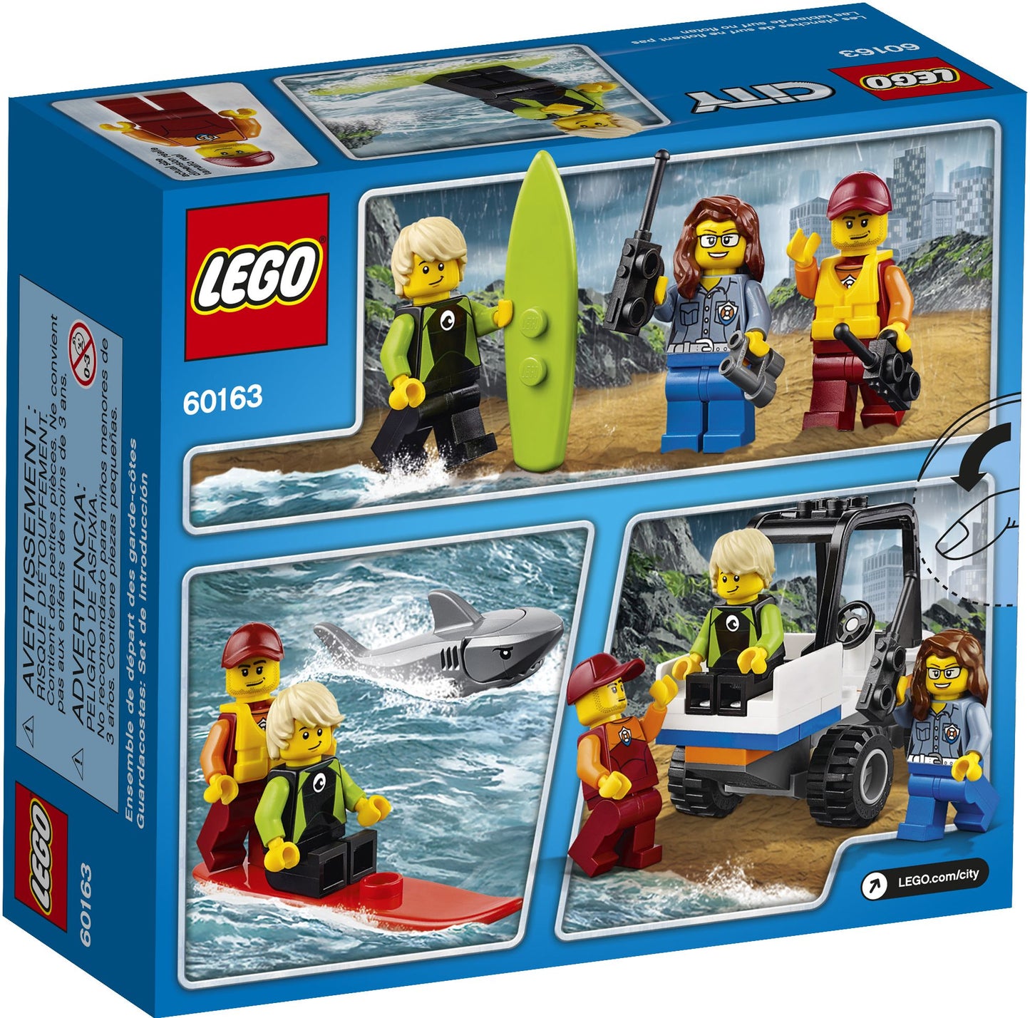 LEGO City 60163 Coast Guard Starter Set