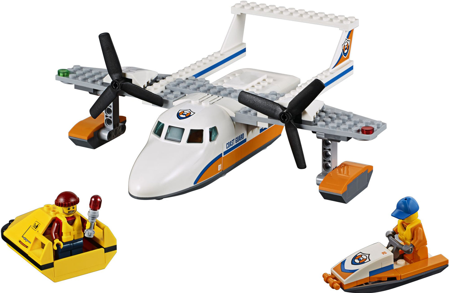 LEGO City 60164 Coast Guard Sea Rescue Plane