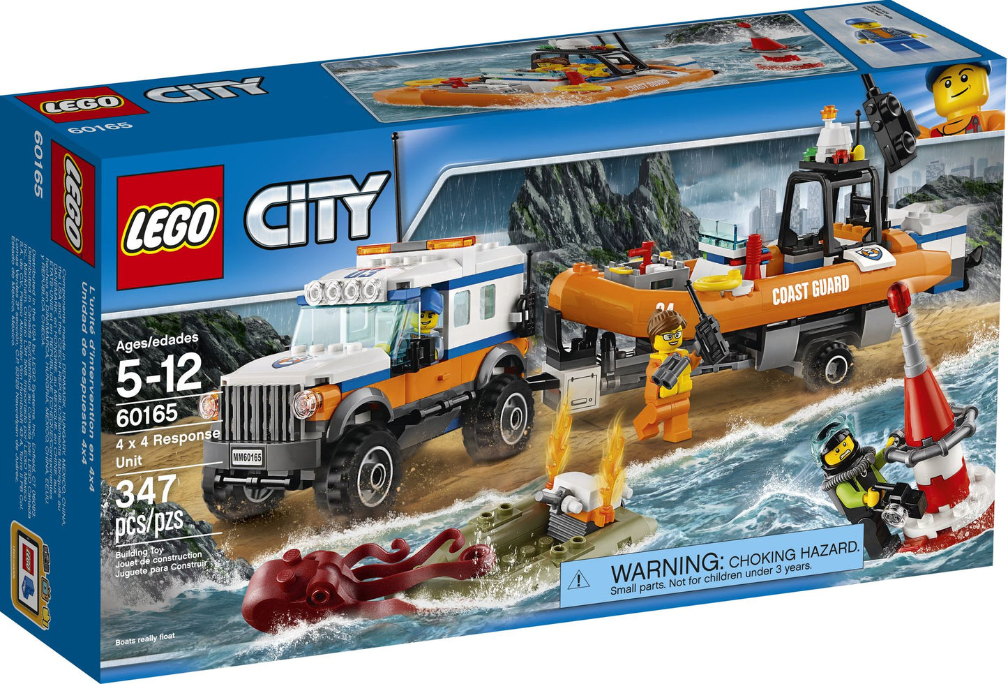 LEGO City 60165 Coast Guard 4 x 4 Response Unit