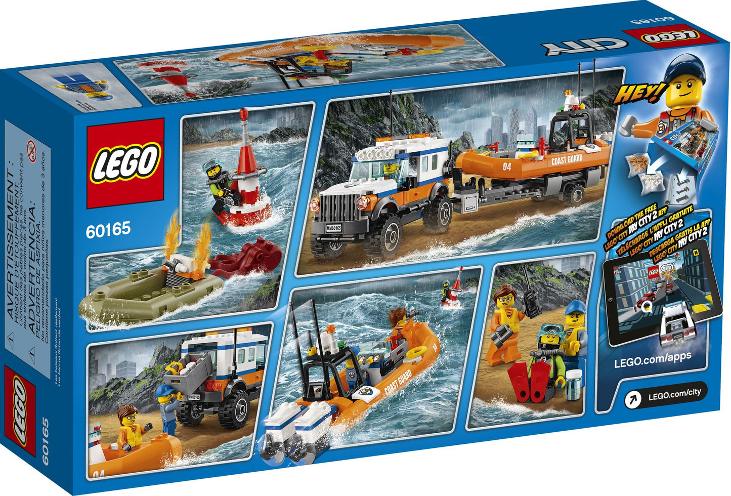 LEGO City 60165 Coast Guard 4 x 4 Response Unit