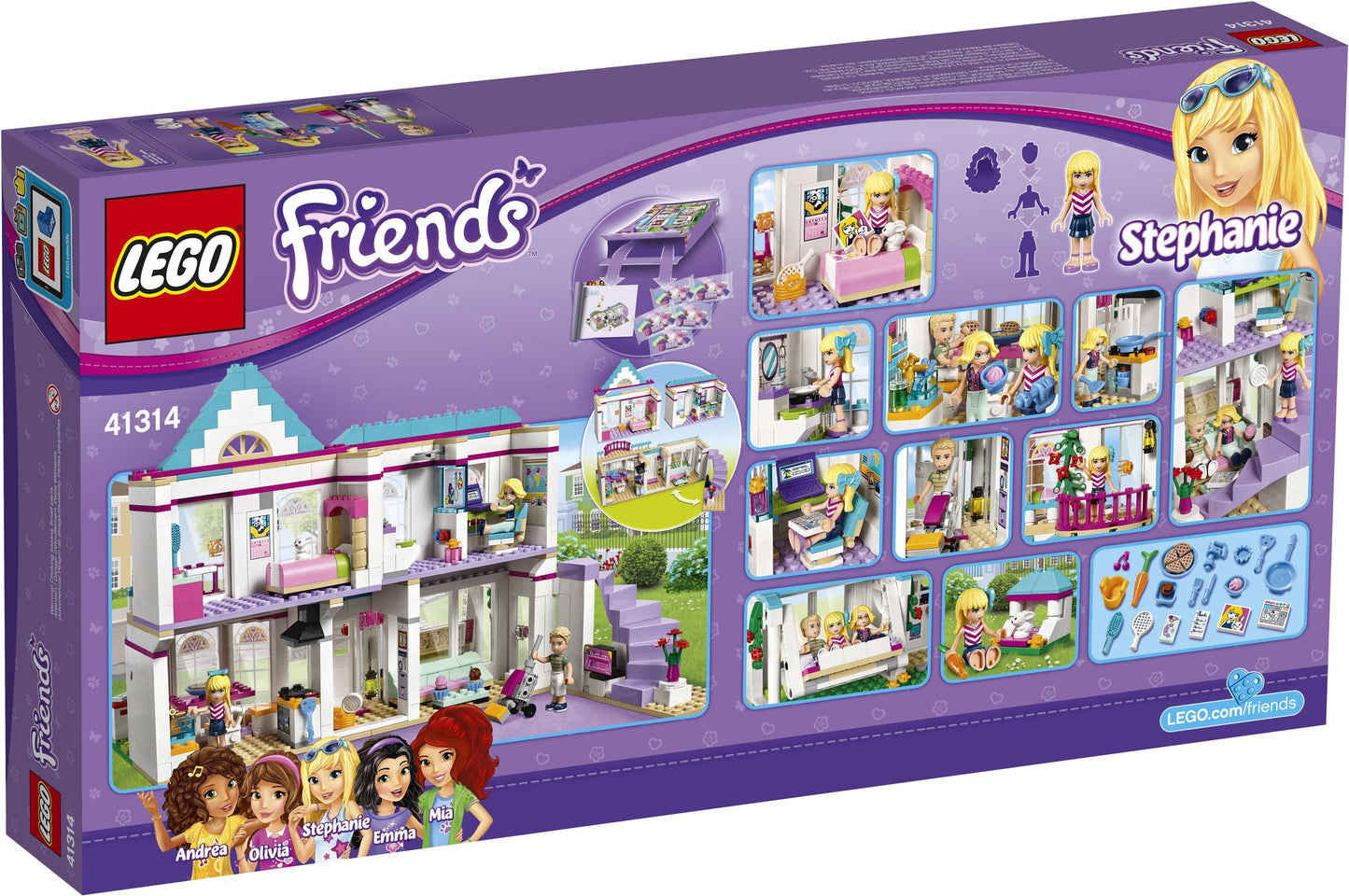41314 LEGO Friends Stephanie's House