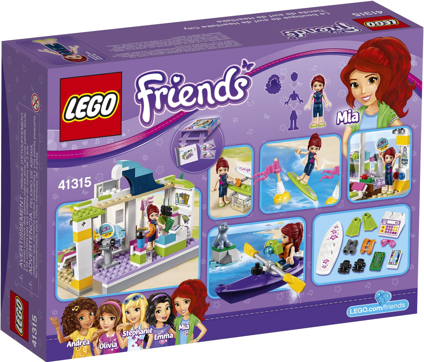 LEGO Friends 41315 Heartlake Surf Shop