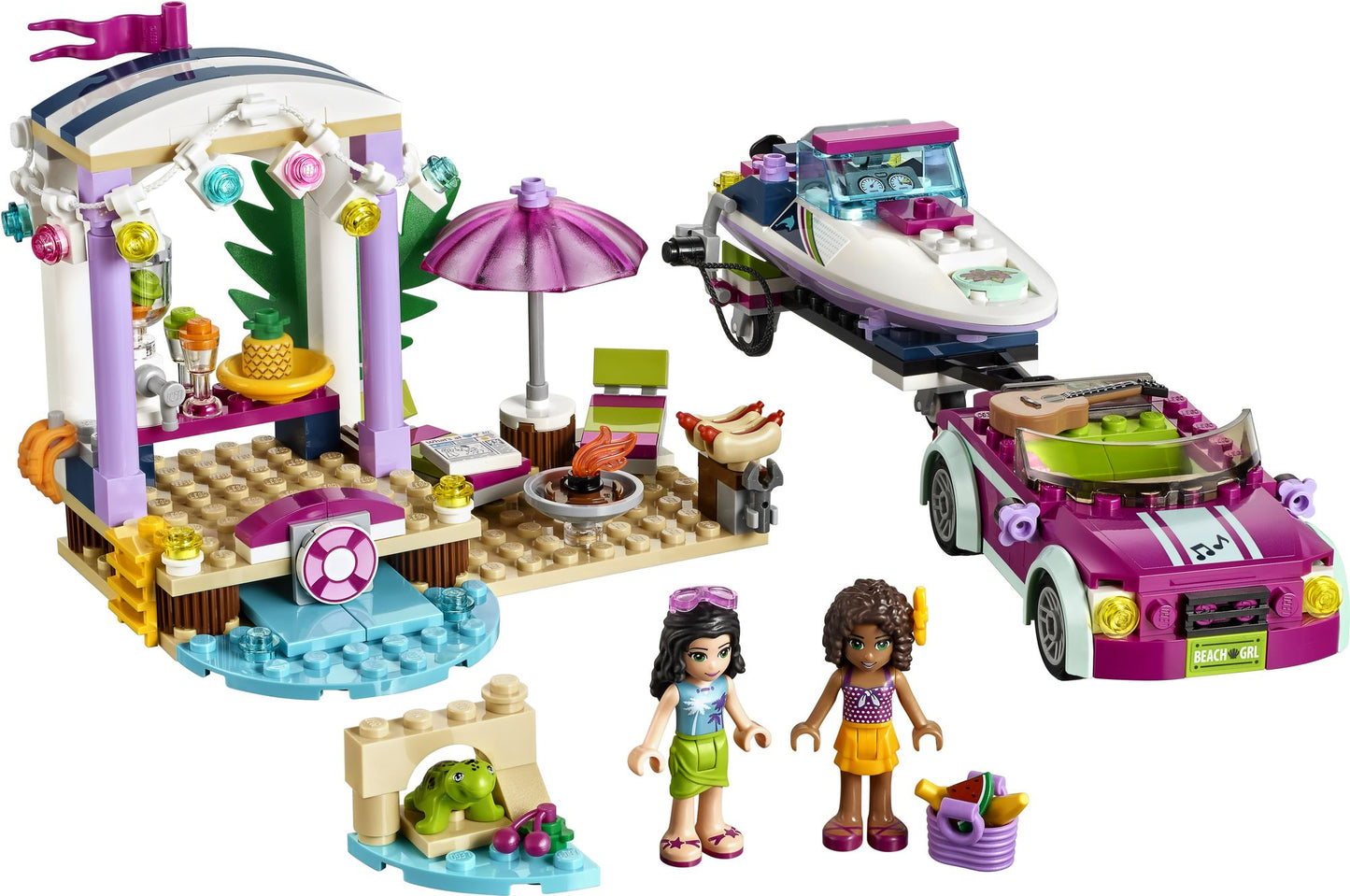 LEGO Friends 41316 Andrea's Speedboat Transporter