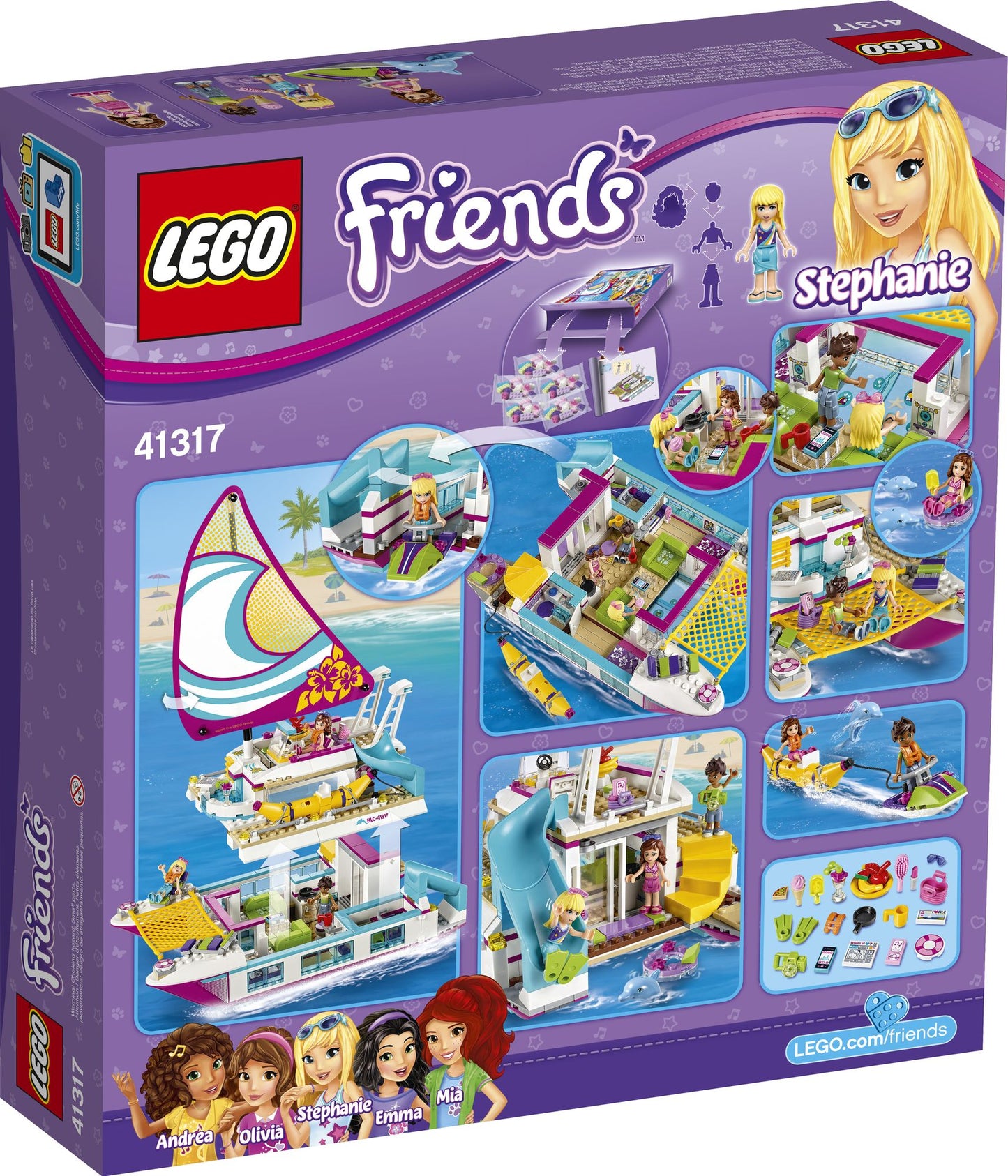 LEGO Friends 41317 Sunshine Catamaran