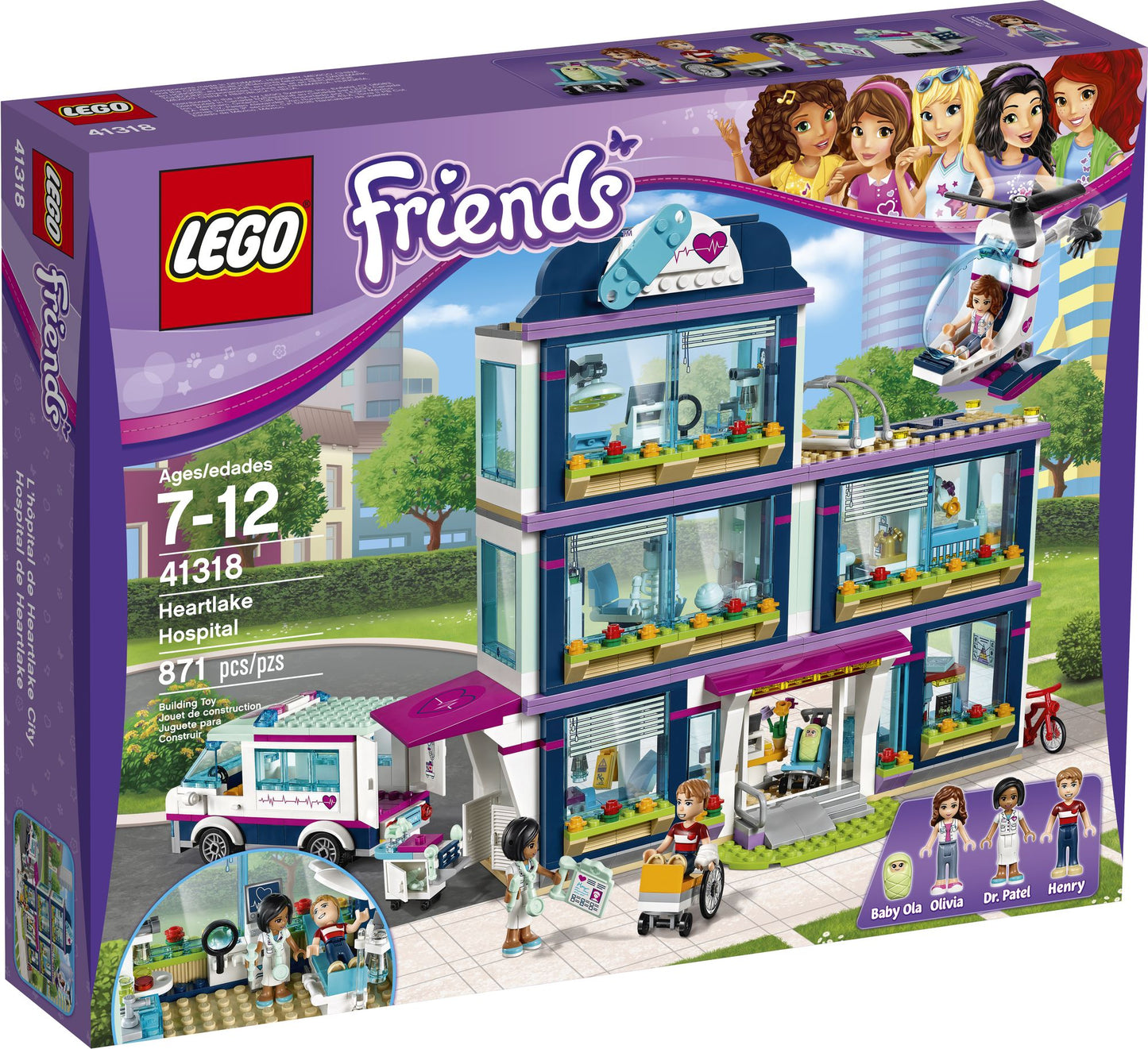 LEGO Friends 41318 Heartlake Hospital