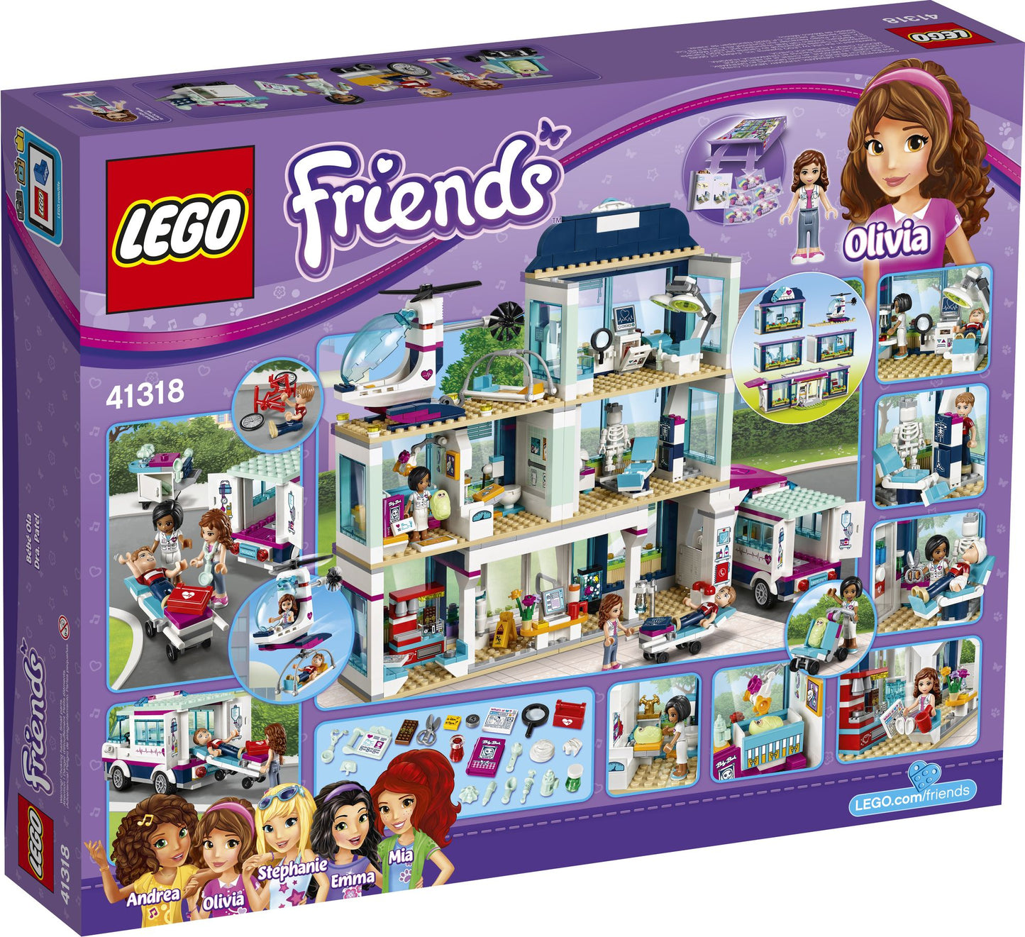 LEGO Friends 41318 Heartlake Hospital