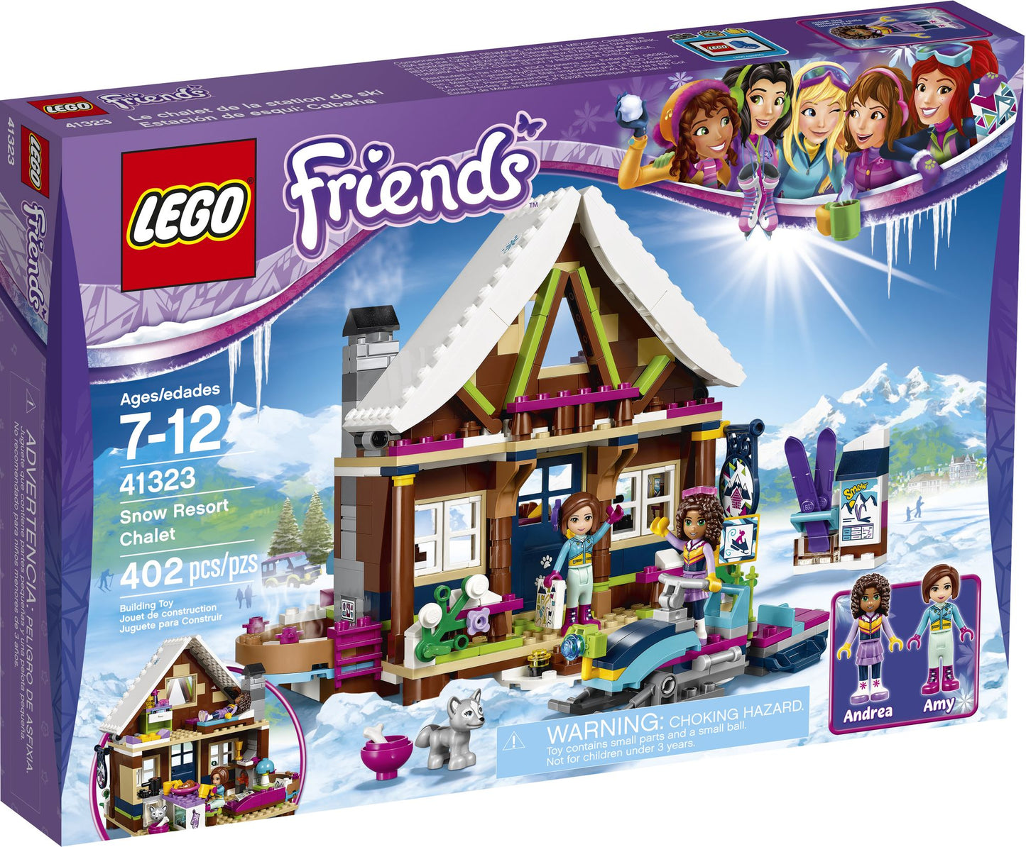 LEGO Friends 41323 Snow Resort Chalet