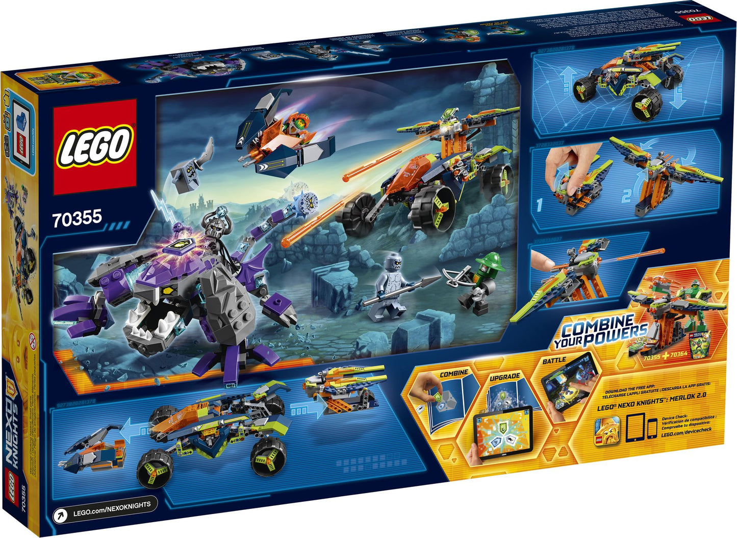 LEGO Nexo Knights 70355 Aaron's Rock Climber