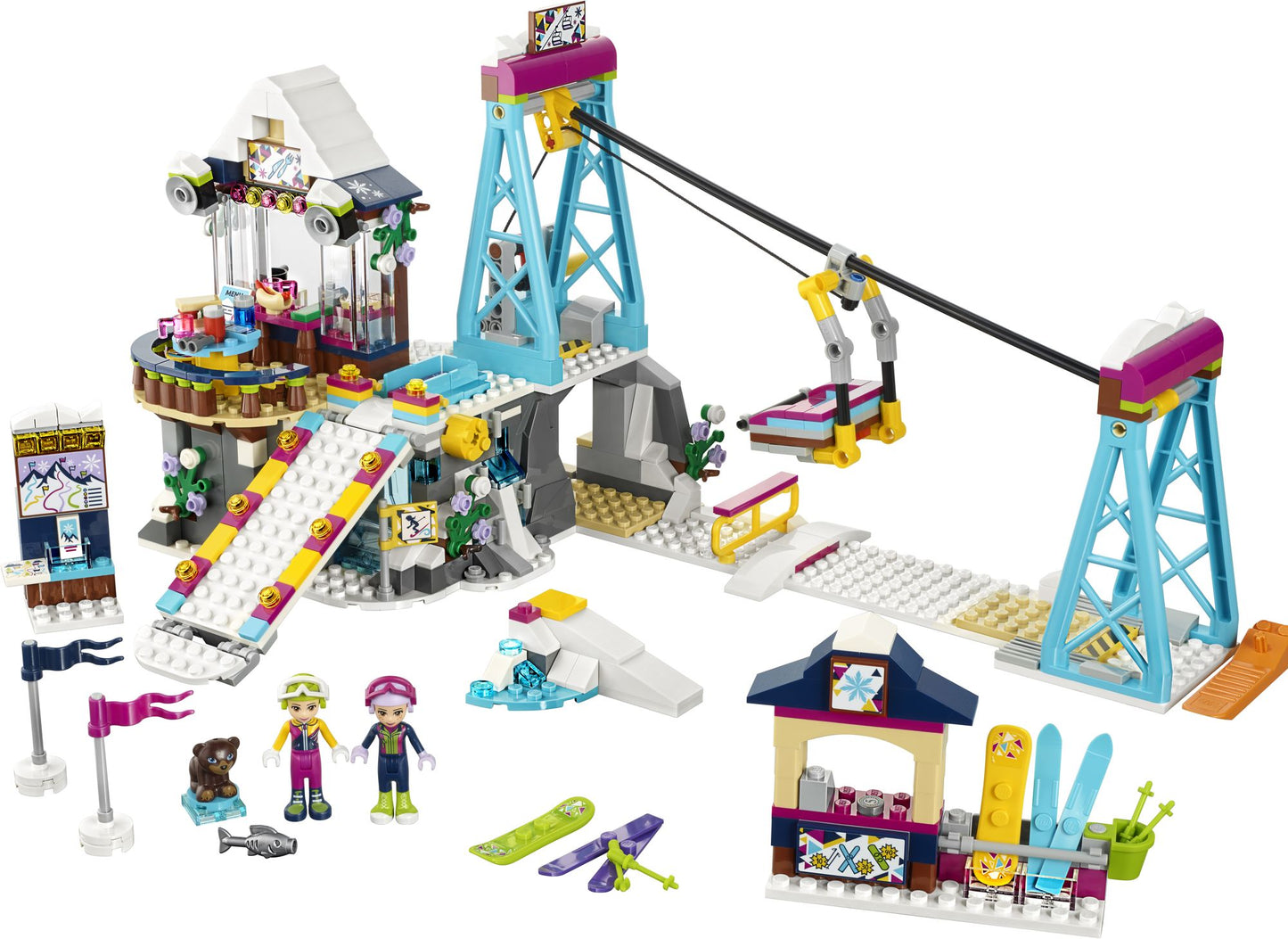 LEGO Friends 41324 Snow Resort Ski Lift