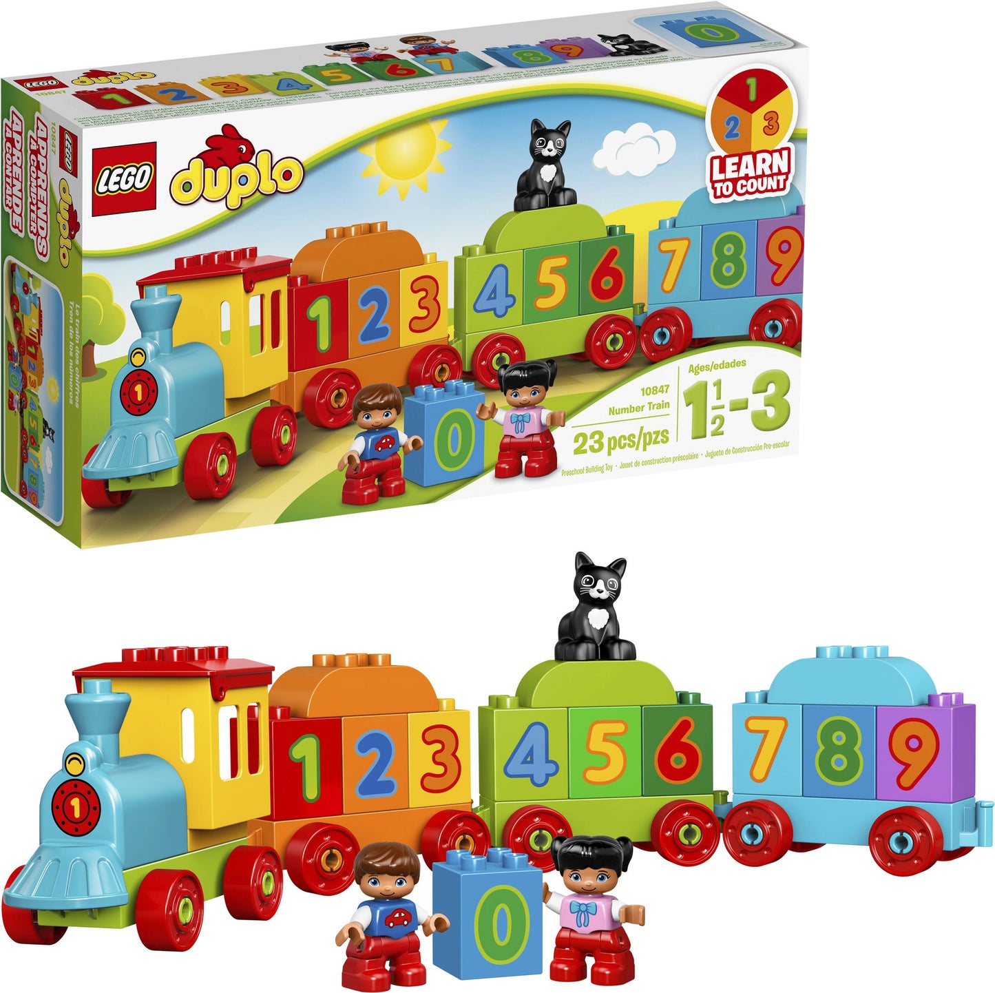 10847 LEGO DUPLO Number Train