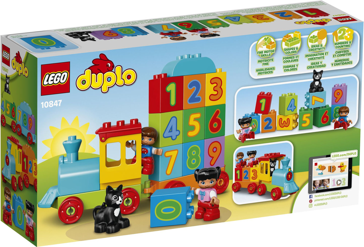 10847 LEGO DUPLO Number Train