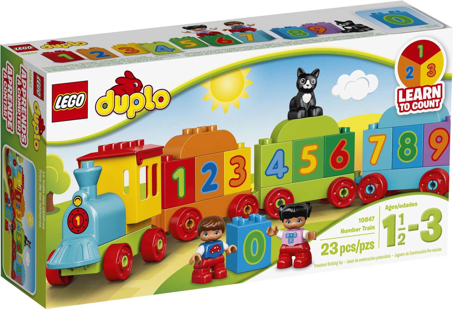 10847 LEGO DUPLO Number Train