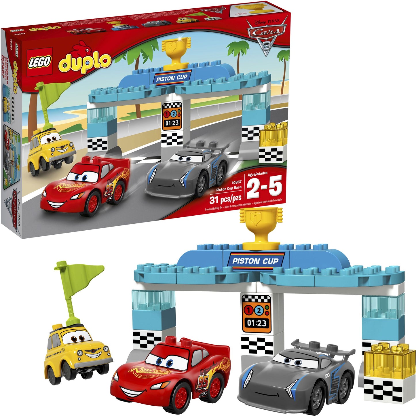 LEGO Piston Cup Race