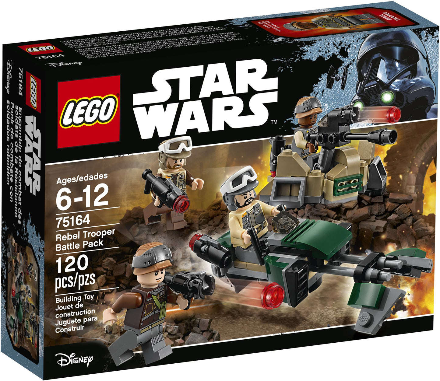 75164 LEGO Star Wars Rebel Trooper Battle Pack
