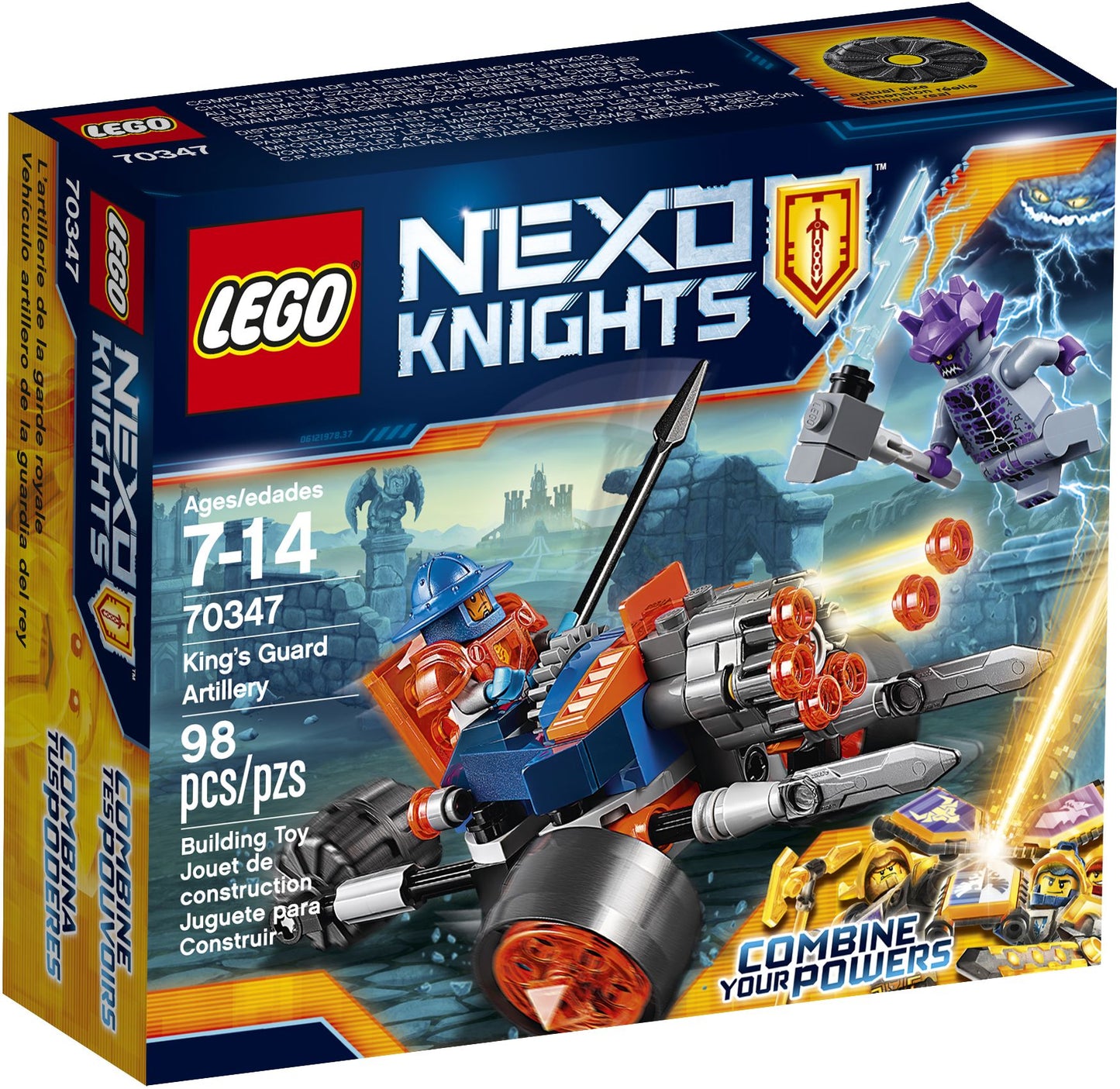 70347 LEGO Nexo Knights King's Guard Artillery
