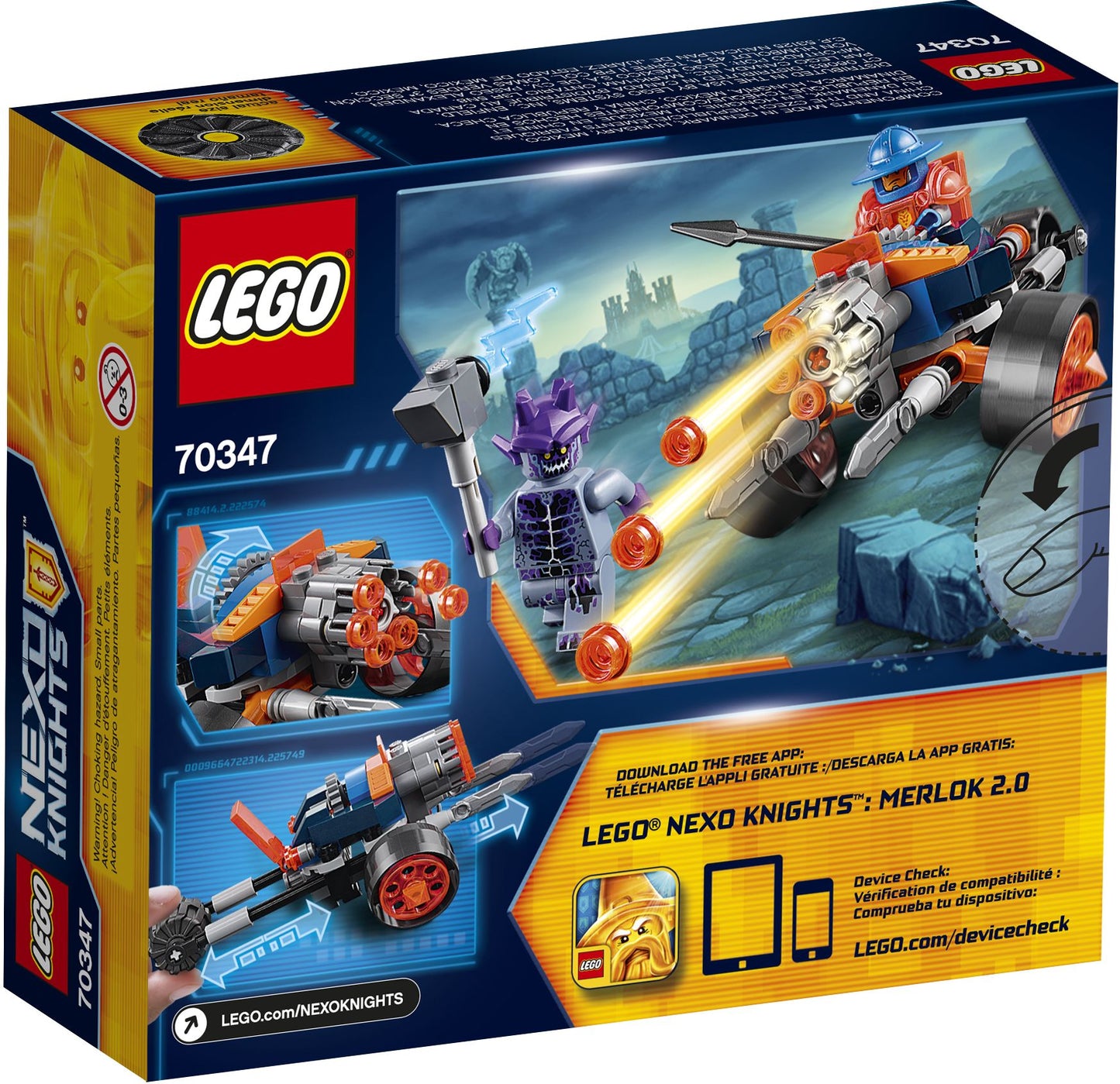 70347 LEGO Nexo Knights King's Guard Artillery