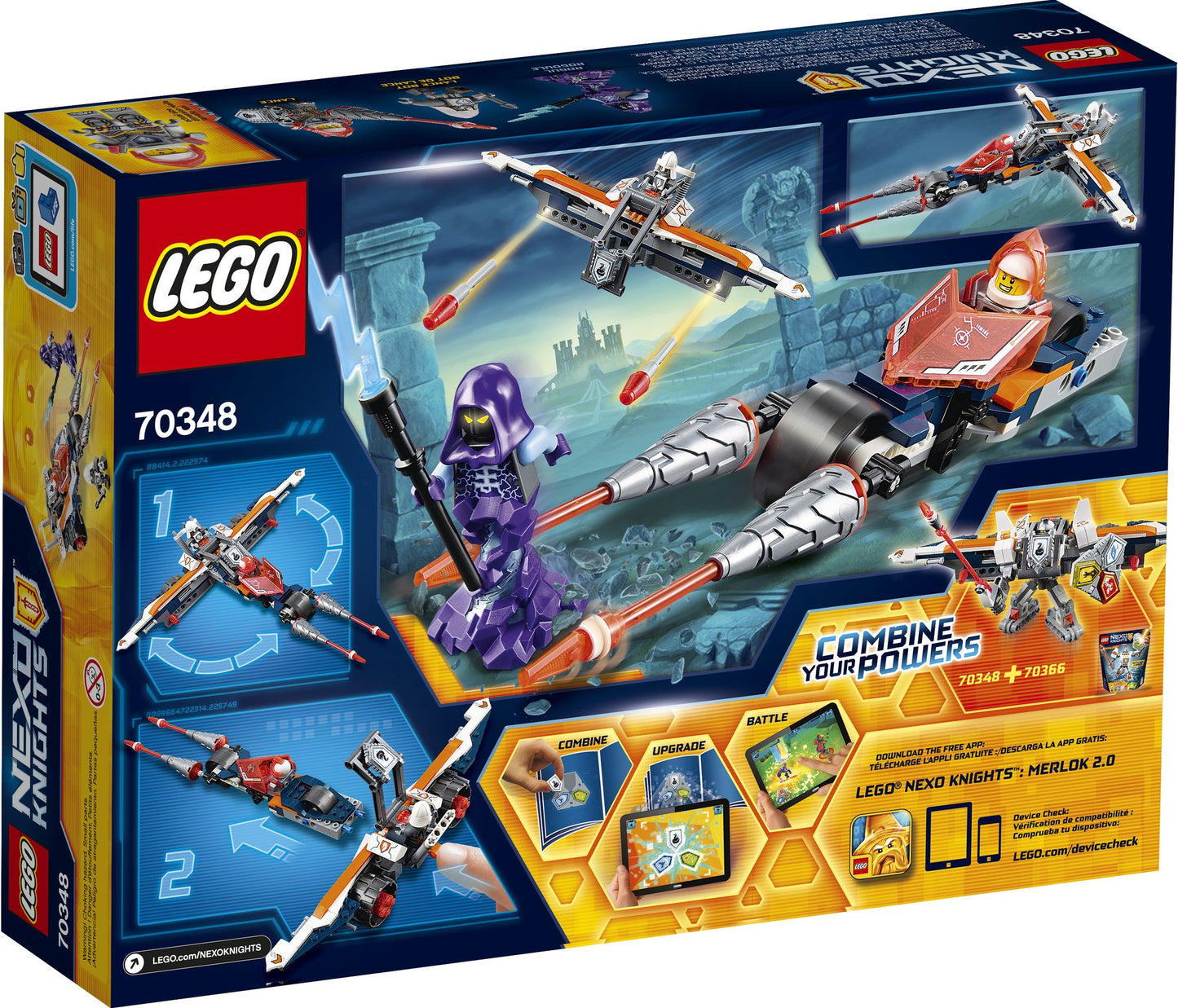 70348 LEGO Nexo Knights Lance's Twin Jouster
