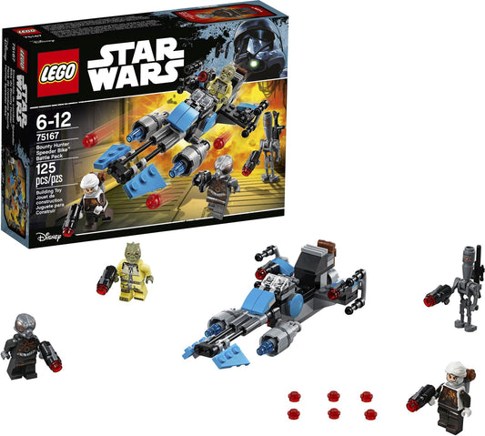 75167 Star Wars Bounty Hunter Speeder Bike Battle Pack