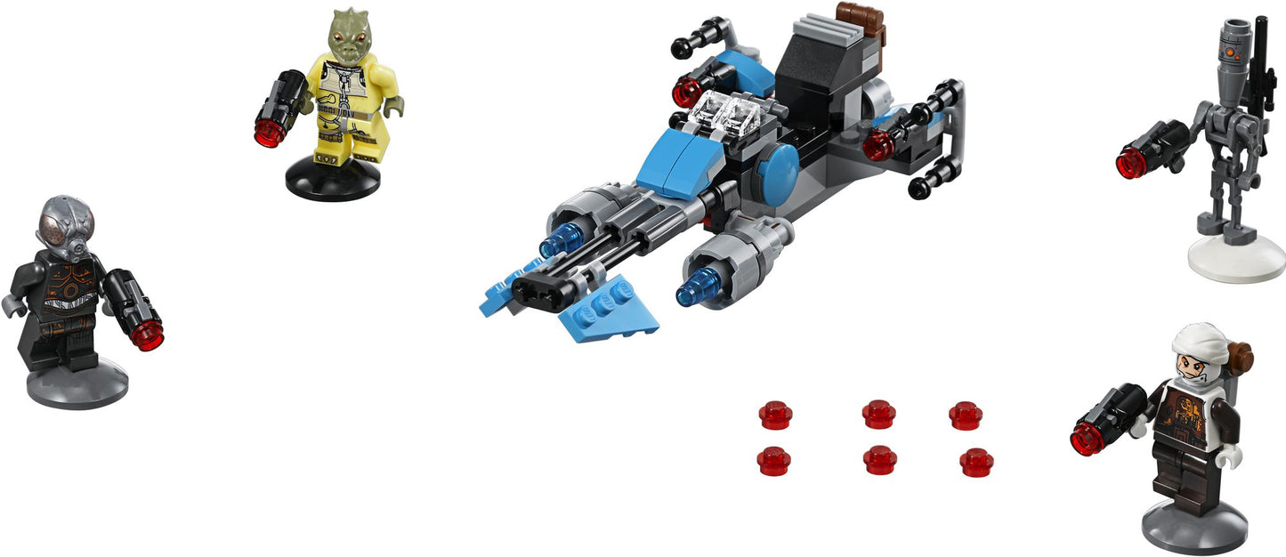 75167 Star Wars Bounty Hunter Speeder Bike Battle Pack