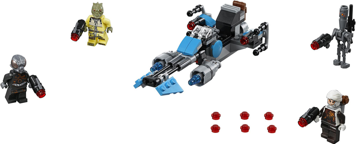 75167 Star Wars Bounty Hunter Speeder Bike Battle Pack