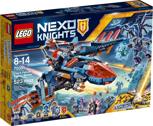 70351 LEGO Nexo Knights Clay's Falcon Fighter Blaster