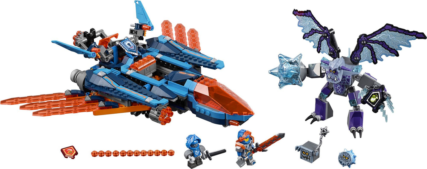 70351 LEGO Nexo Knights Clay's Falcon Fighter Blaster