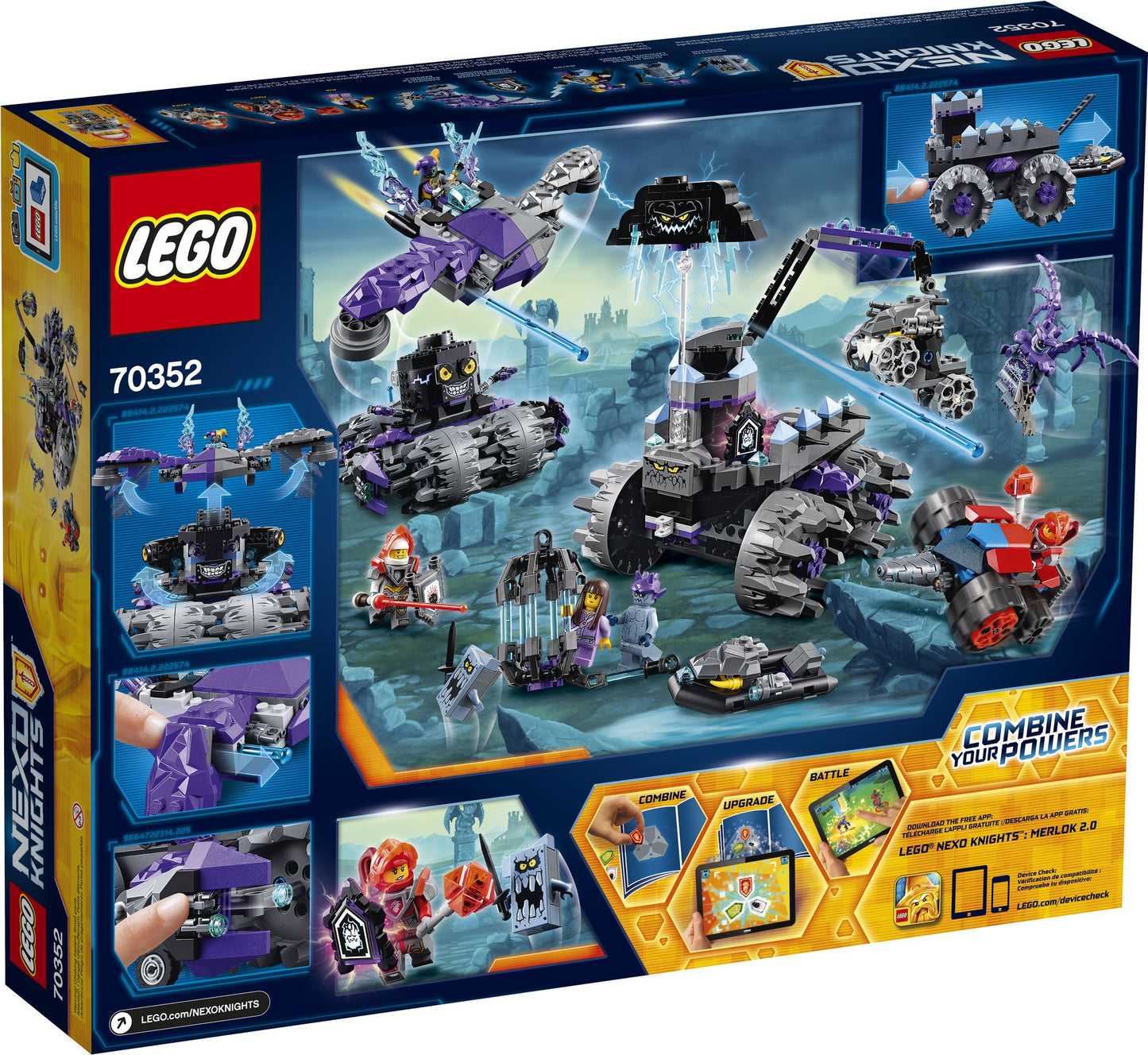 70352 LEGO Nexo Knights Jestro's Headquarter