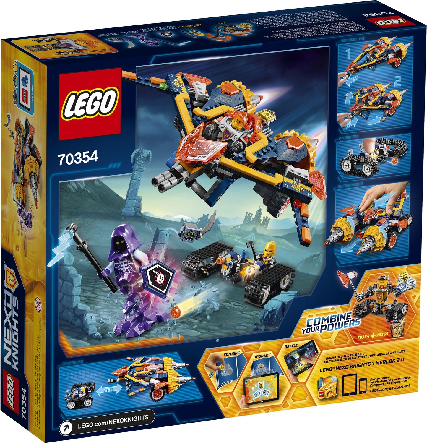 LEGO Nexo Knights 70354 Axl's Rumble Maker