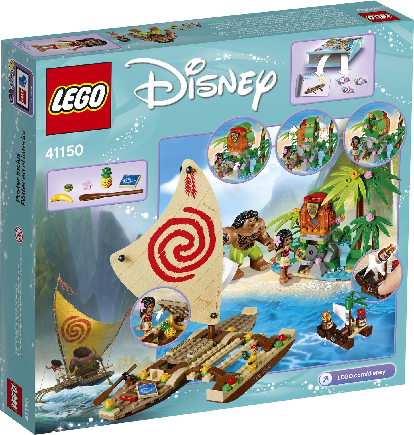 41150 LEGO Disney Princess Moana's Ocean's Voyage