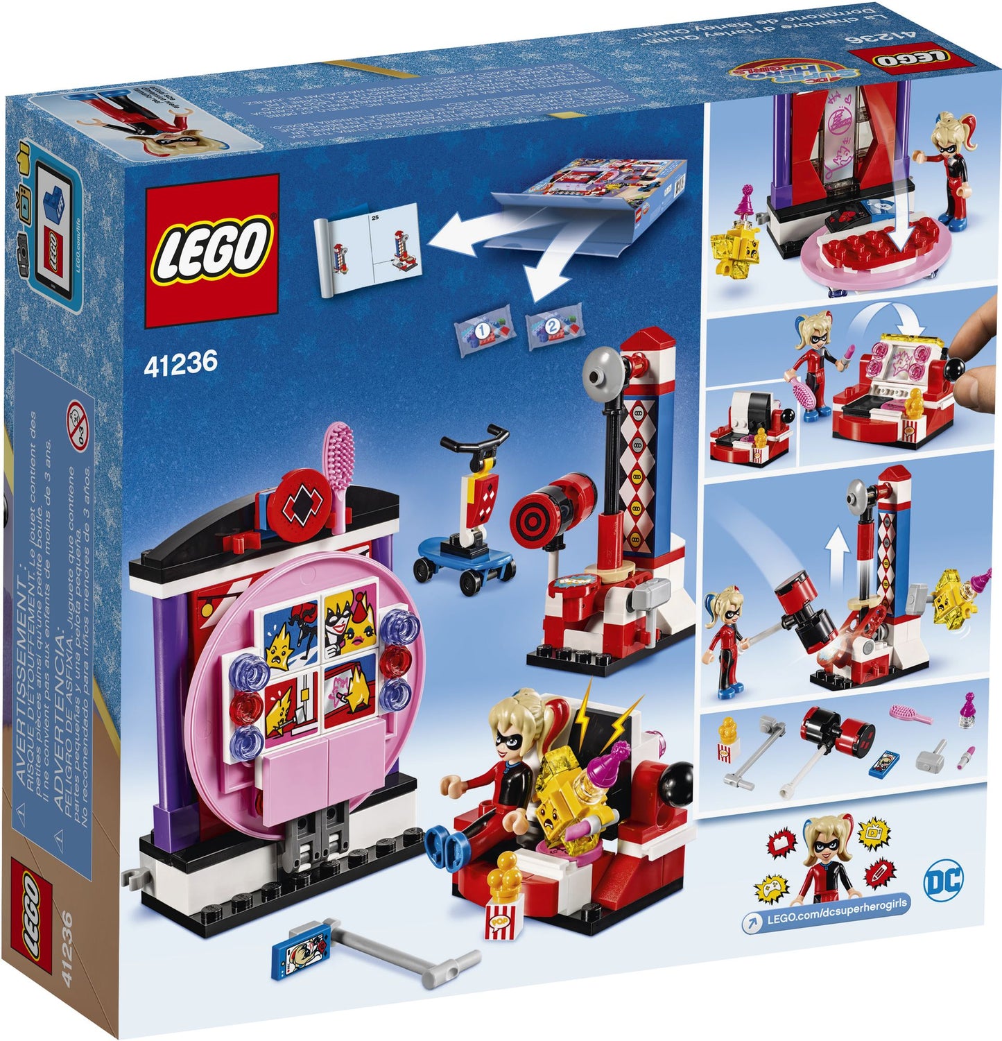 LEGO DC Super Hero Girls 41236 Harley Quinn Dorm