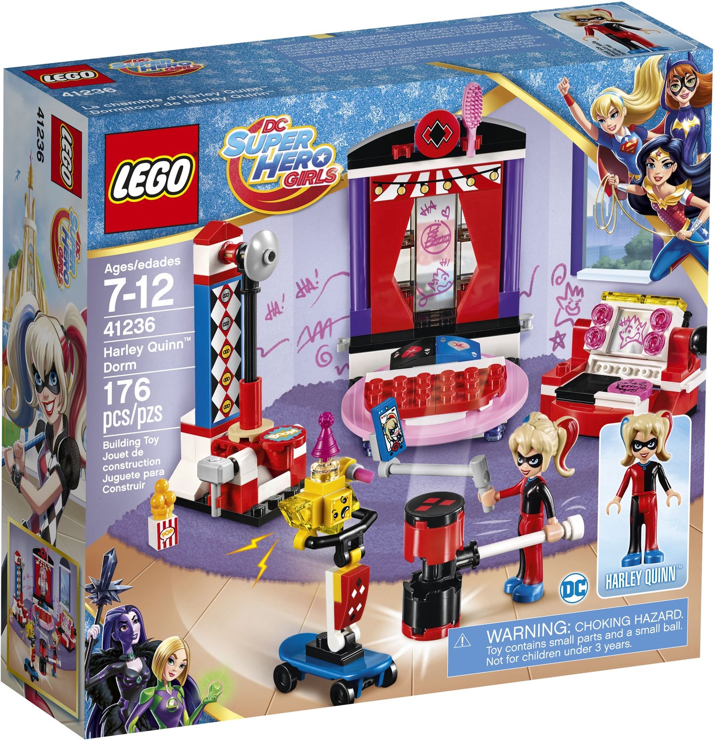 LEGO DC Super Hero Girls 41236 Harley Quinn Dorm