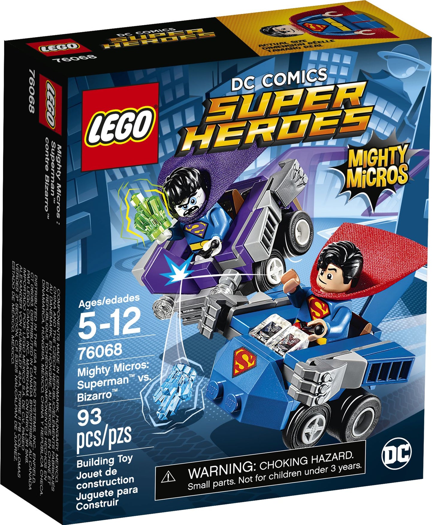 76068 LEGO Super Heroes Mighty Micros: Superman vs. Bizarro