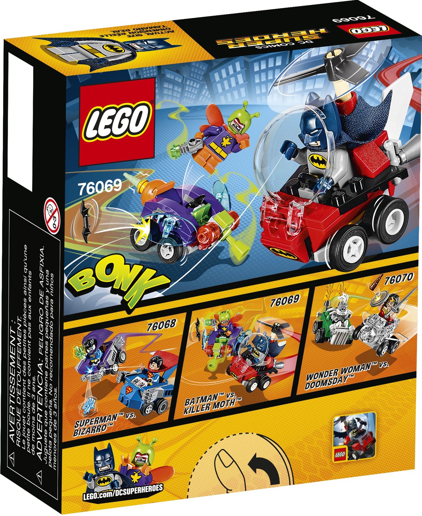 76069 LEGO Super Heroes Mighty Micros: Batman vs. Killer Moth
