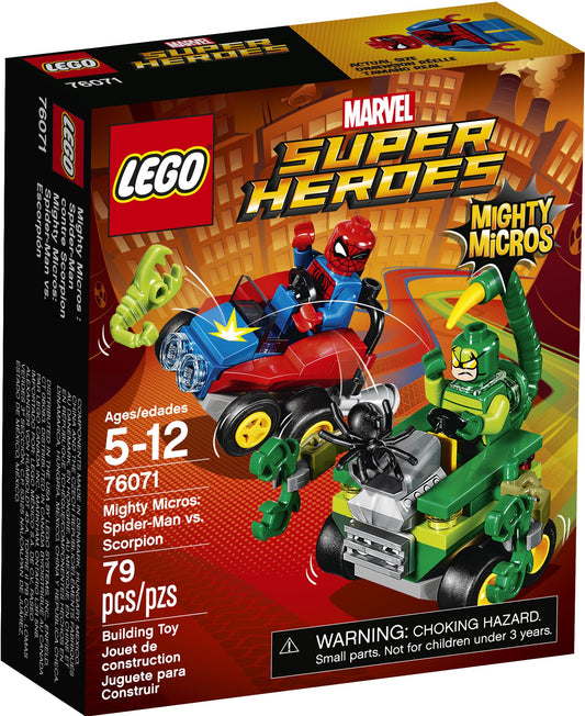 76071 LEGO Super Heroes Mighty Micros: Spider-Man vs. Scorpion