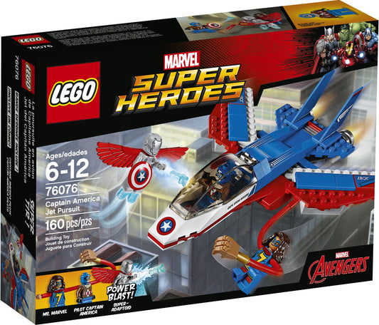 76076 LEGO Super Heroes Captain America Jet Pursuit