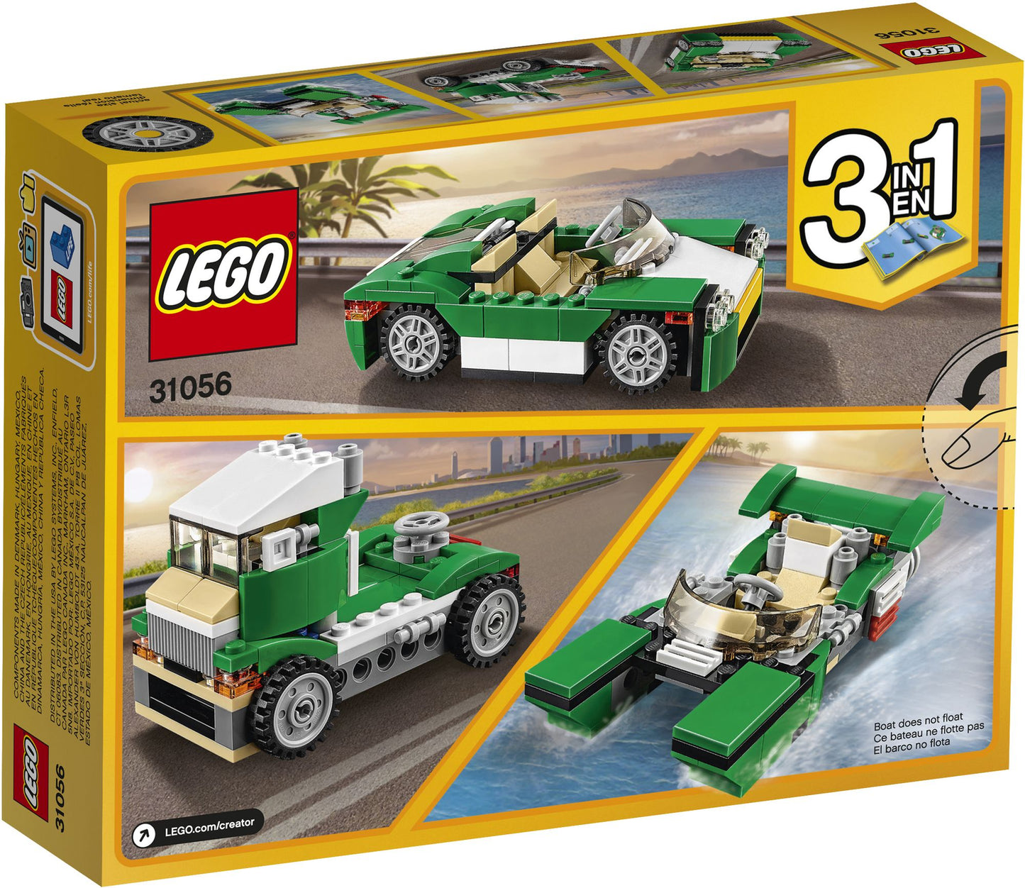 31056 LEGO Creator Green Cruiser